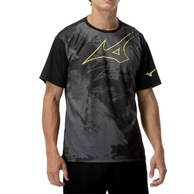 Mizuno Теннисные топы унисекс с круглым вырезом, средняя посадка 62JAC041