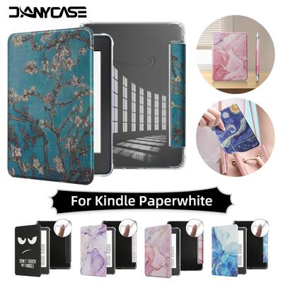 Мягкий прозрачный чехол для Kindle Paperwhite 6 12-го поколения Kindle Colorsoft 12-го поколения 2024 7-дюймовый прозрачный чехол с функцией автоматического пробуждения/сна