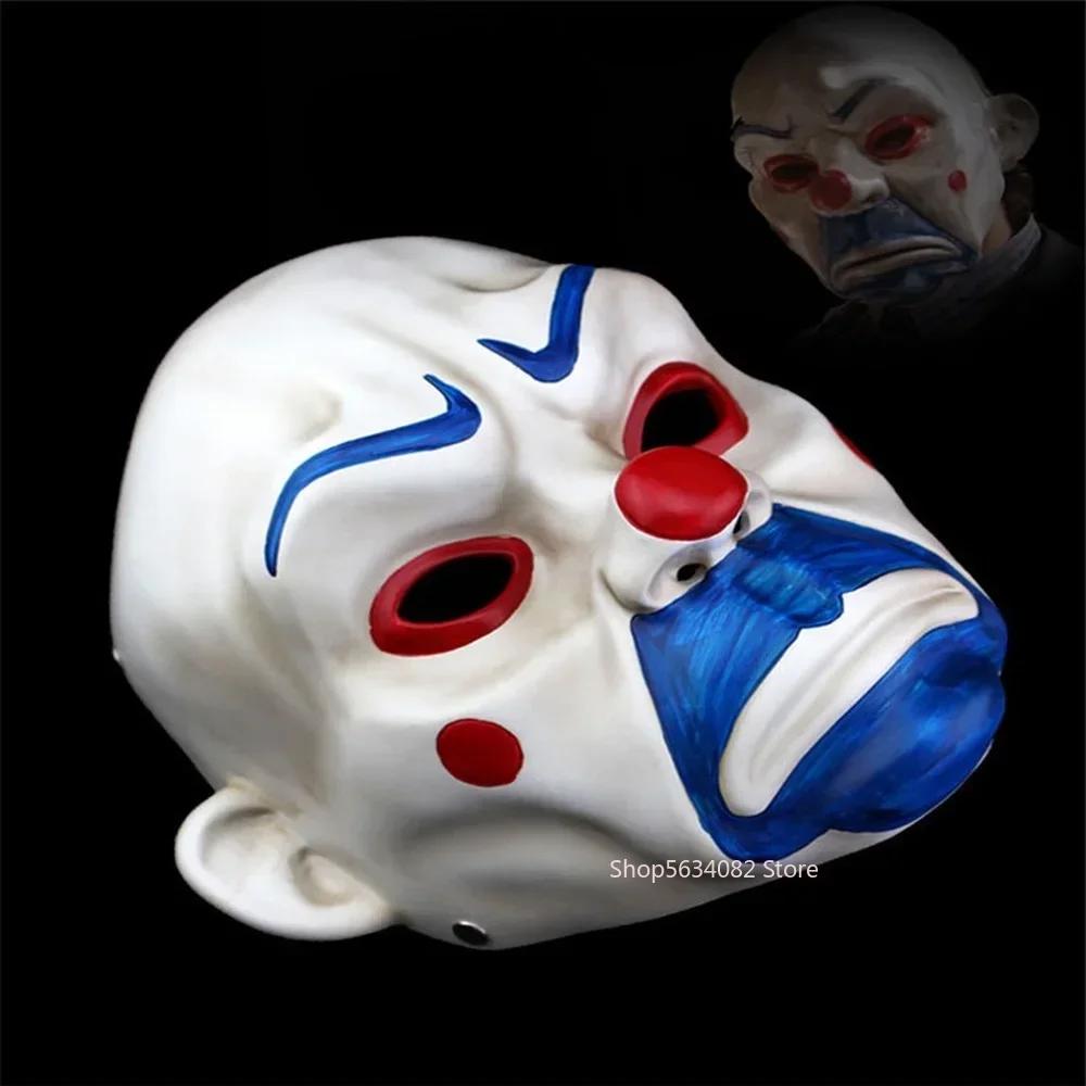 Anime Joker Bank Robber Mask Clown Masquerade Fancy Masks Prop Accessory Set Halloween Christmas Adult Birthday Party Gift
