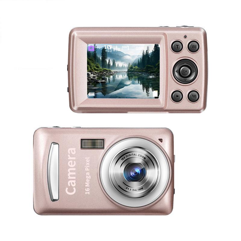 16 МП HD цифровая камера с 2,4-дюймовым экраном - Идеально подходит для домашнего использования или в качестве подарка