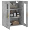 Wall Cabinet Concrete Grey 69.5 x 34 x 90 cm