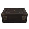 With Lock Wooden Jewelry Box With Lid Wooden Trinket Box Wooden Treasure Chest  Nightstand Use