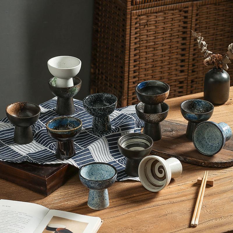 Керамическая миска на высокой ножке Десертная миска Чашка для мороженого Обеденная тарелка Сервировочные тарелки Тарелка для фруктов Салатники Суповая миска Поднос для закусок Блюдо