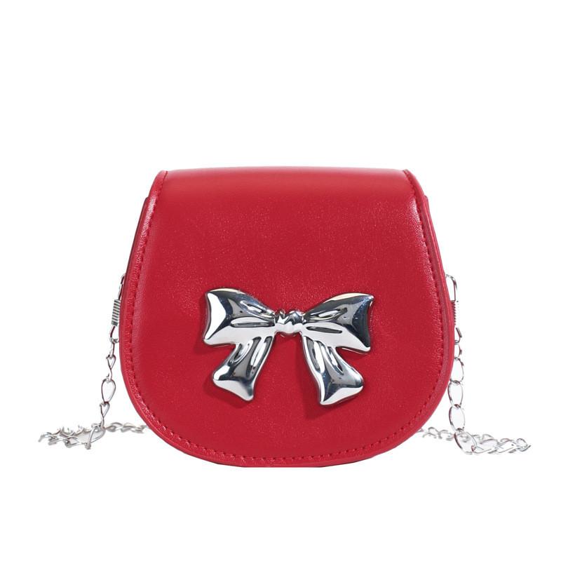 Trendy Mini Shoulder Bag For Kids With Stylish Leopard Print And Elegant Bow Design