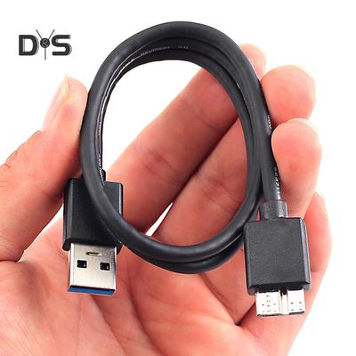 Высокоскоростной адаптер кабеля передачи данных Amouage USB 3.0 A Male to Micro B Male для жесткого диска