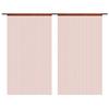VidaXL String Curtain 2 Pcs 100 X 250 Cm Brown