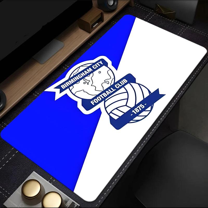 Birmingham City Football Club mouse pad, rubber base, esports desk mat, mouse pad for gamers and office use, gaming desk , easy to clean mat