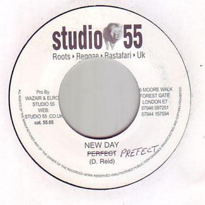 7-дюймовая пластинка PERFECT - New Day Studio 55 2004 UK Регги, Ска и Даб
