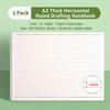 Tearable Lined Draft Notebook Thick Cream Paper Practice Paper Scratch Book  Math & Note Taking
