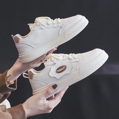 Весна новая дышащая маленькая белая обувь женская студенческая универсальная повседневная спортивная обувь для скейтборда женская