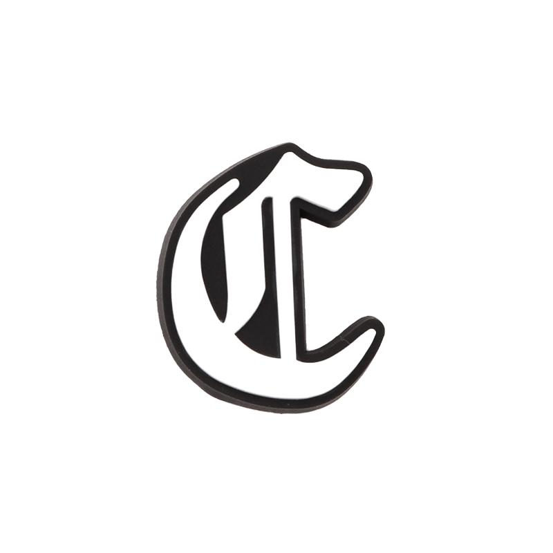 Maxun Шармы для обуви в виде старого алфавита, Буквенное украшение для сабо, сандалий, Милый браслет с графемой, Аксессуары для вечеринок, Сувенир, 1 шт.