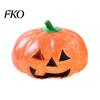 Soft Pumpkin Squeeze Toys 1/4Pcs Halloween Stress Relief Toy, Smiling Head Party Favors Clear Glitter Office Desk Toy for Relieve Anxiety Slow Rebound