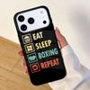Boxing Art Mobile Phone Case for IPhone 17 AIR 16pro Max 15 14 13 12 11 Bumper Cover
