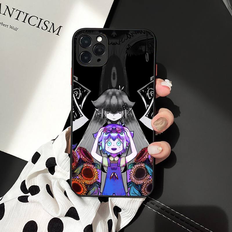 Чехол Omori Game Phone для iPhone 11 12 13 mini pro XS MAX 8 7 6 6S Plus X 5S SE 2020 XR