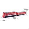 Alloy Simulation Classical Train Set Transport Passenger Toy Presents Souvenir Ornament