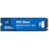 Western Digital Blue SN5000 internal SSD 500 GB Blue
