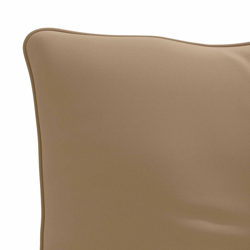 R Back Cushion PUTTEN 100percent Polyester Taupe 50 x 40 x 10 cm