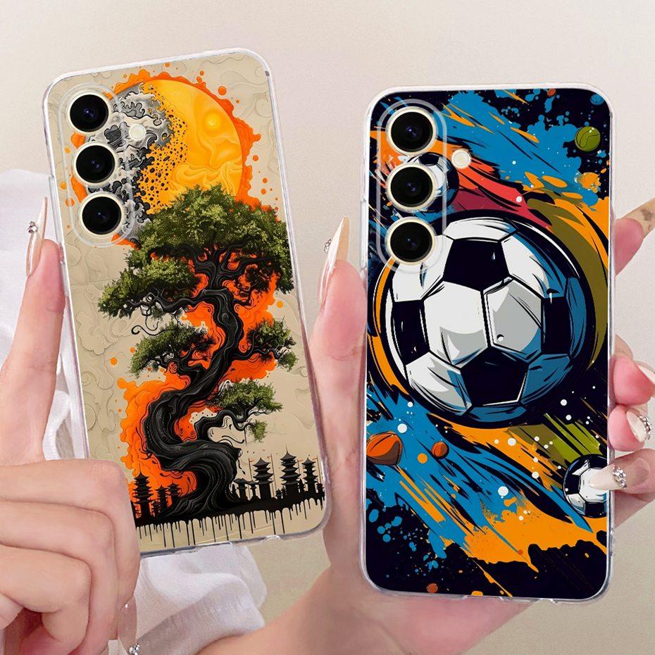 Модный крутой чехол для Samsung Galaxy S25+ S25 5G, мягкий силиконовый ТПУ задняя крышка для чехлов телефона Samsung S 25 S25 Plus