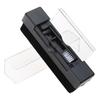 1 Set Carbon Fiber Velvet Anti Static Clean Brush Cleaner Remover for Phonograph Turntable LP Vinyl Records Cleaning Kit