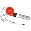 BBQ Blower Charcoal Chimney Starter BBQ Fan Smoker Fan,Electric Blower Starter