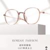 New Karin series, same style as the popular glasses on Xiaohongshu, ultra-light pure titanium eyewear frame, optical myopia glasses9113