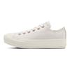 Converse All Star Light Plts Pointsuede Pg Ox Прочные Дышащие Низкие Кеды из Канваса Женские кроссовки Белые 31312002