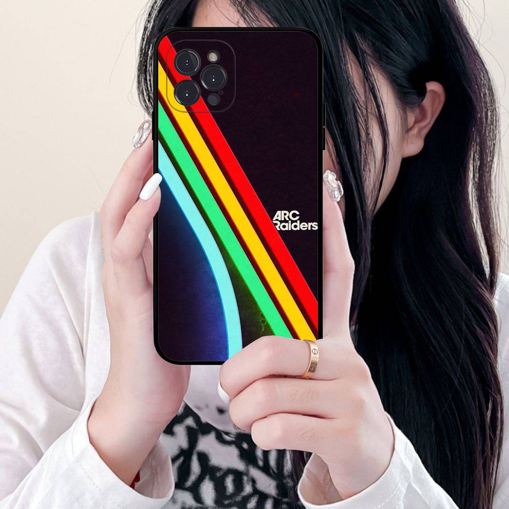 Игровой чехол A-ARC R-Raiders для iPhone 17 16 15 14 13 12 11 Pro Max Plus Черный корпус