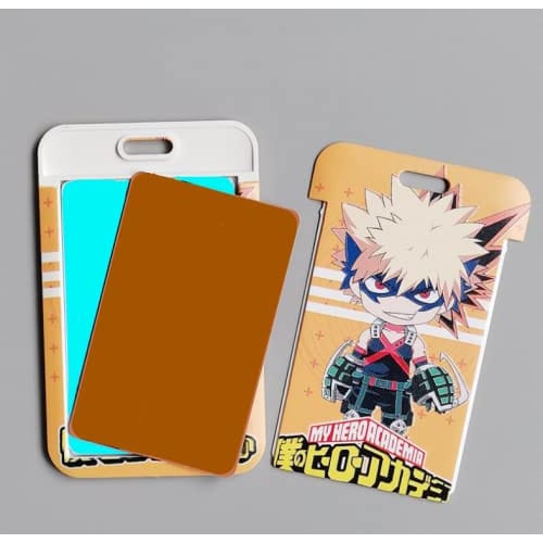 My Hero Academia Card Holder, IC Card Case, Pass Case, Commuter Pass Case, Card Storage, Employee ID, Transportation Card, Campus Card, Decorative, Si