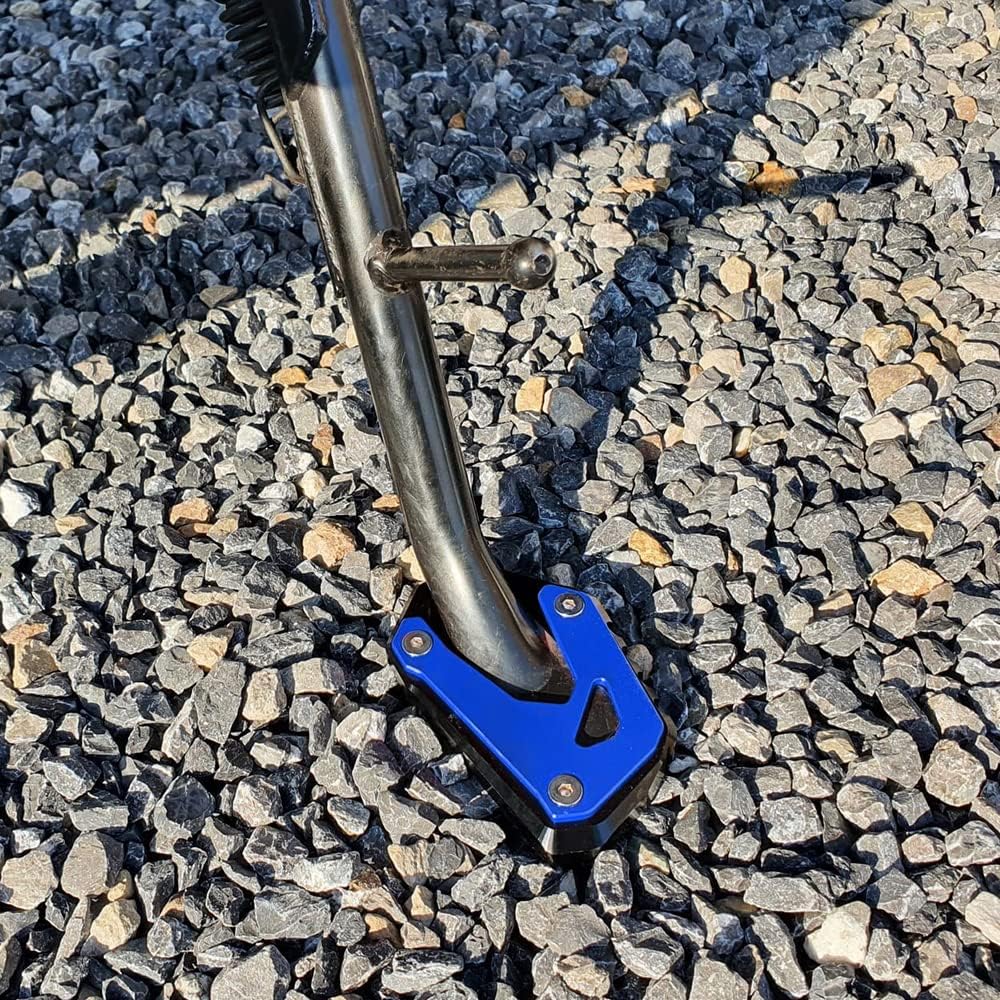 For Suzuki GSX-S 1000GT 2022 Motorcycle CNC Support Extension Plate Kickstand Side Stand Pad gsxs 1000 gt gsxs1000gt Accessories (blue)