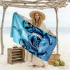 Blue Fc Zenit Saint Petersburg Beach Towel Soft Durable Quick-Dry Comfortable Lightweight
