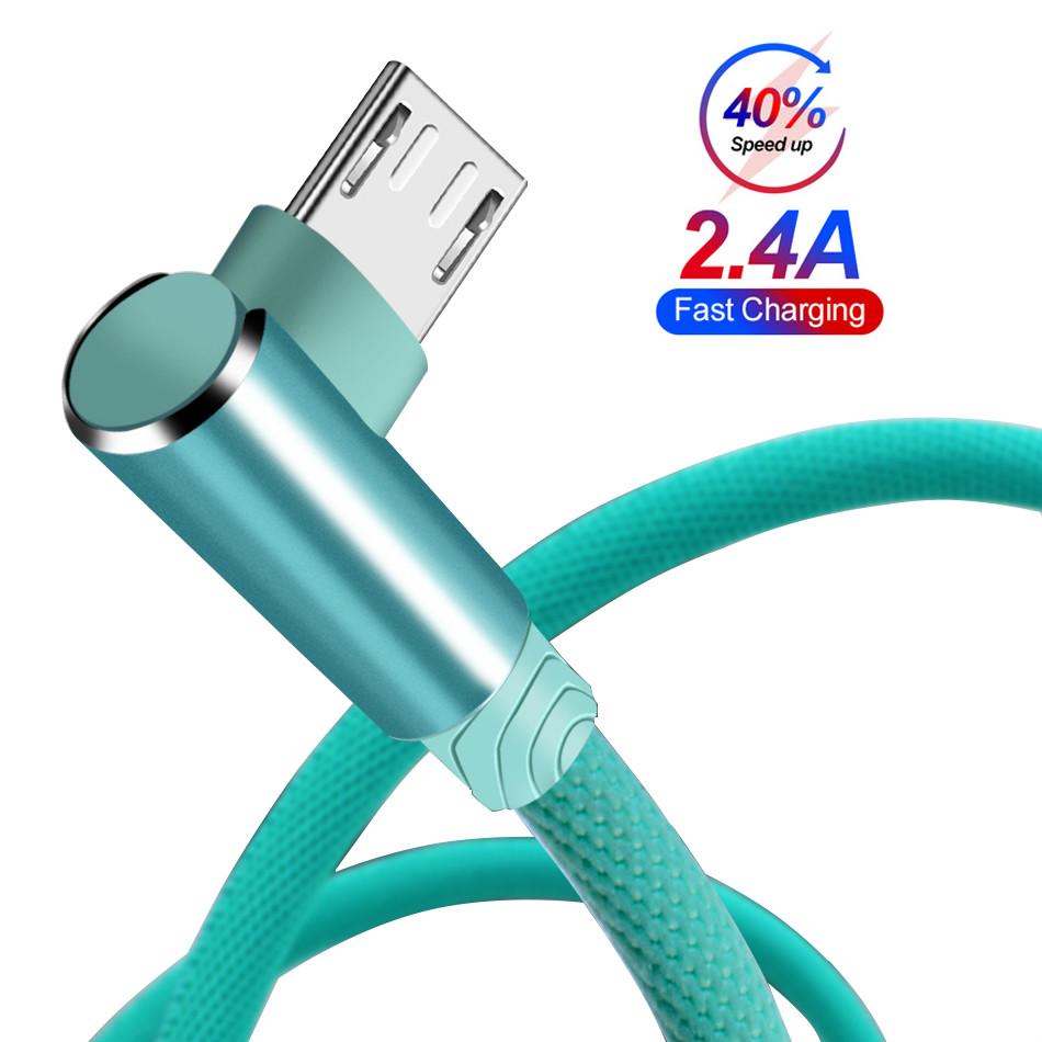 Кабель Micro Usb Kablo 1 м, 2 м, 3 м, быстрая зарядка, синхронизация данных, мобильный телефон, зарядное устройство Android, нейлоновый кабель для Samsung Xiaomi Xiomi Redmi 7