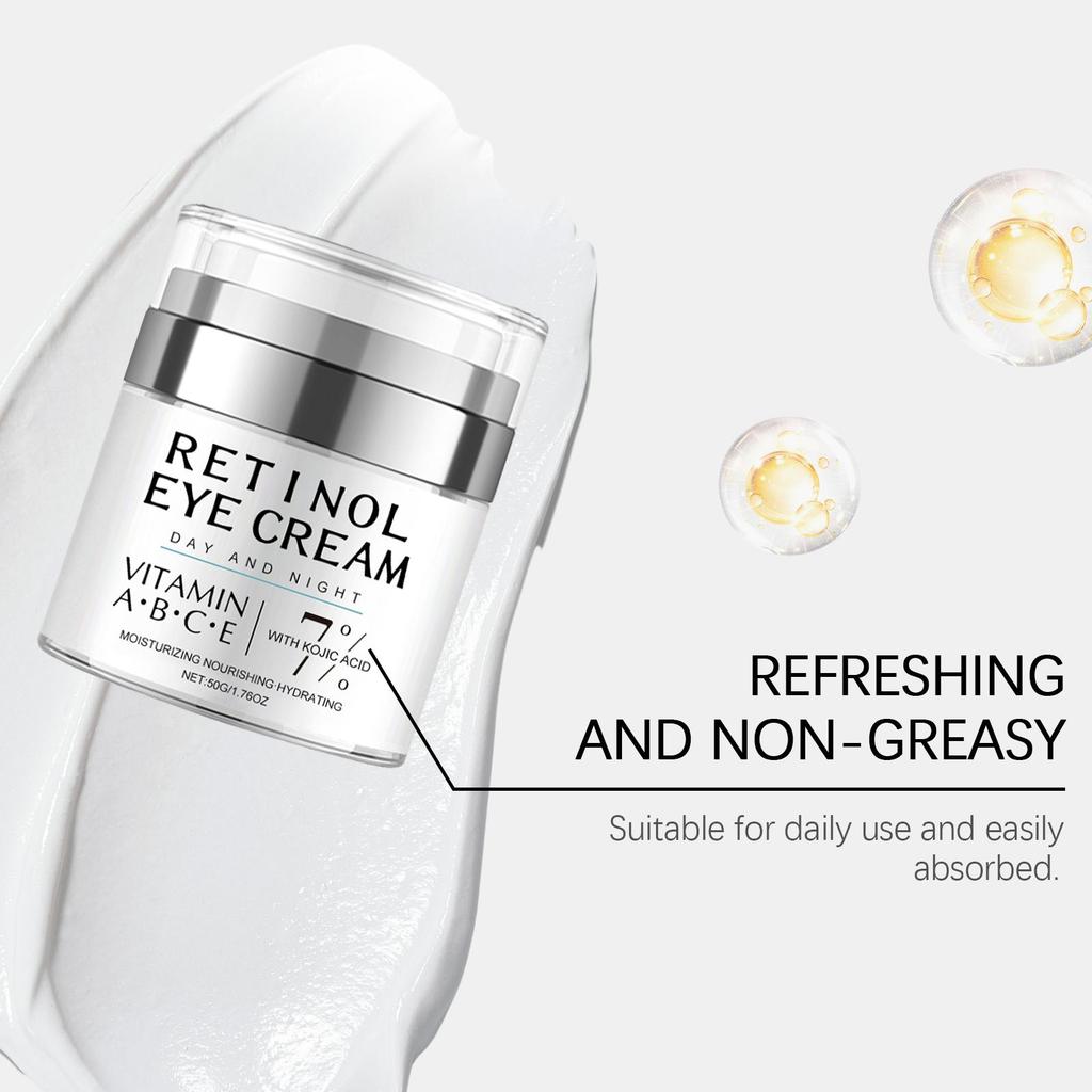 Retinol Firming Eye Cream Improve Drying Relieve Eye Bags Promoting Skin Microcirculation Inhibit Melanin Moisturizing Skin Care