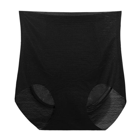 Женское ультратонкое нижнее белье Ice Silk, бесшовные трусики с высокой талией, полностью закрывающие эластичные трусы