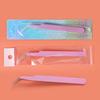 Изогнутые пинцеты для накладных ресниц Наращивание ресниц Вспомогательный зажим для бровей Макияж Инструменты для ногтей Посадка