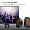 192 кГц коаксиальный аналоговый цифровой разъем 3,5 мм R/L RCA HiFi аудио адаптер конвертер