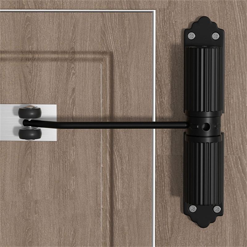 Self Shutting Door Device Smooth Closure Adjustable Strength Door Closure Door Control System for Household & Businesses