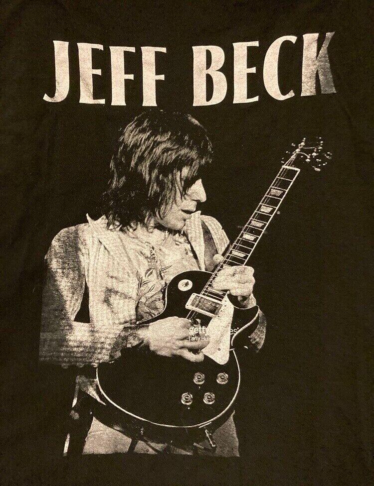 Vintage Jeff Beck Black Cotton All size S-345XL Gift For Fans shirt HD67 Unisex T-Shirt