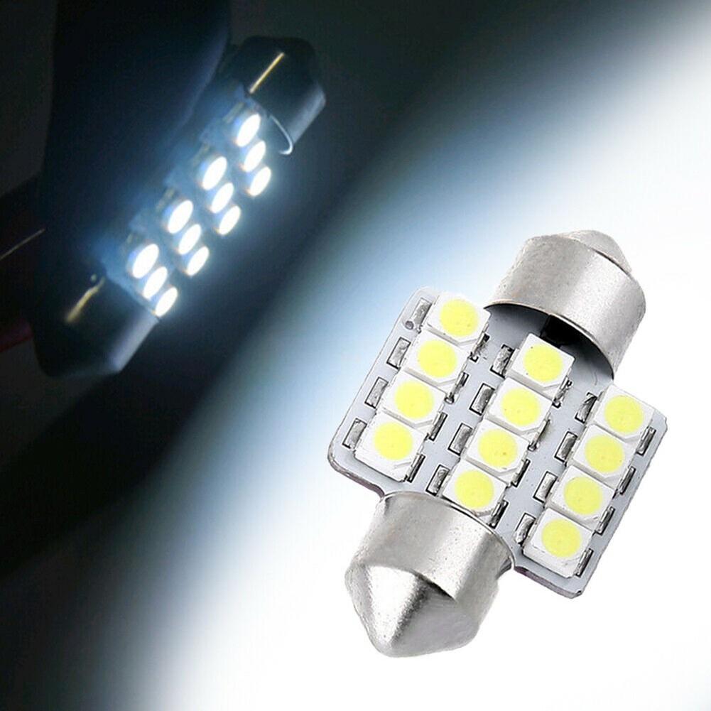 6000K Подсветка номерного знака Автомобильная фестонная светодиодная подсветка салона