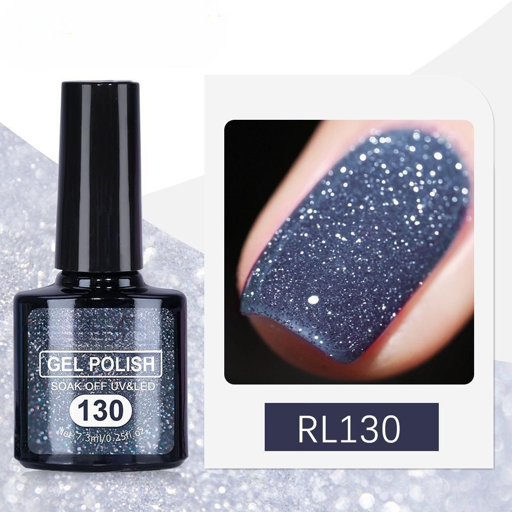 7,5 мл гель-лак для ногтей с блестками, замачиваемый УФ-светодиодный гель-лак для дизайна ногтей, маникюр