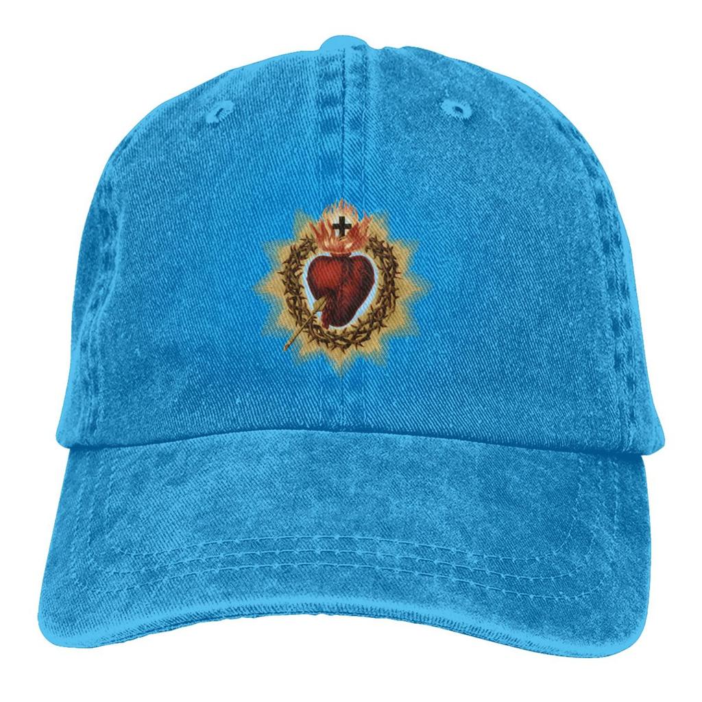Католическая бейсболка Sacred Heart, шляпы унисекс, WoUnisex, козырек, защита Snapback, кепки с крестом Иисуса Бога