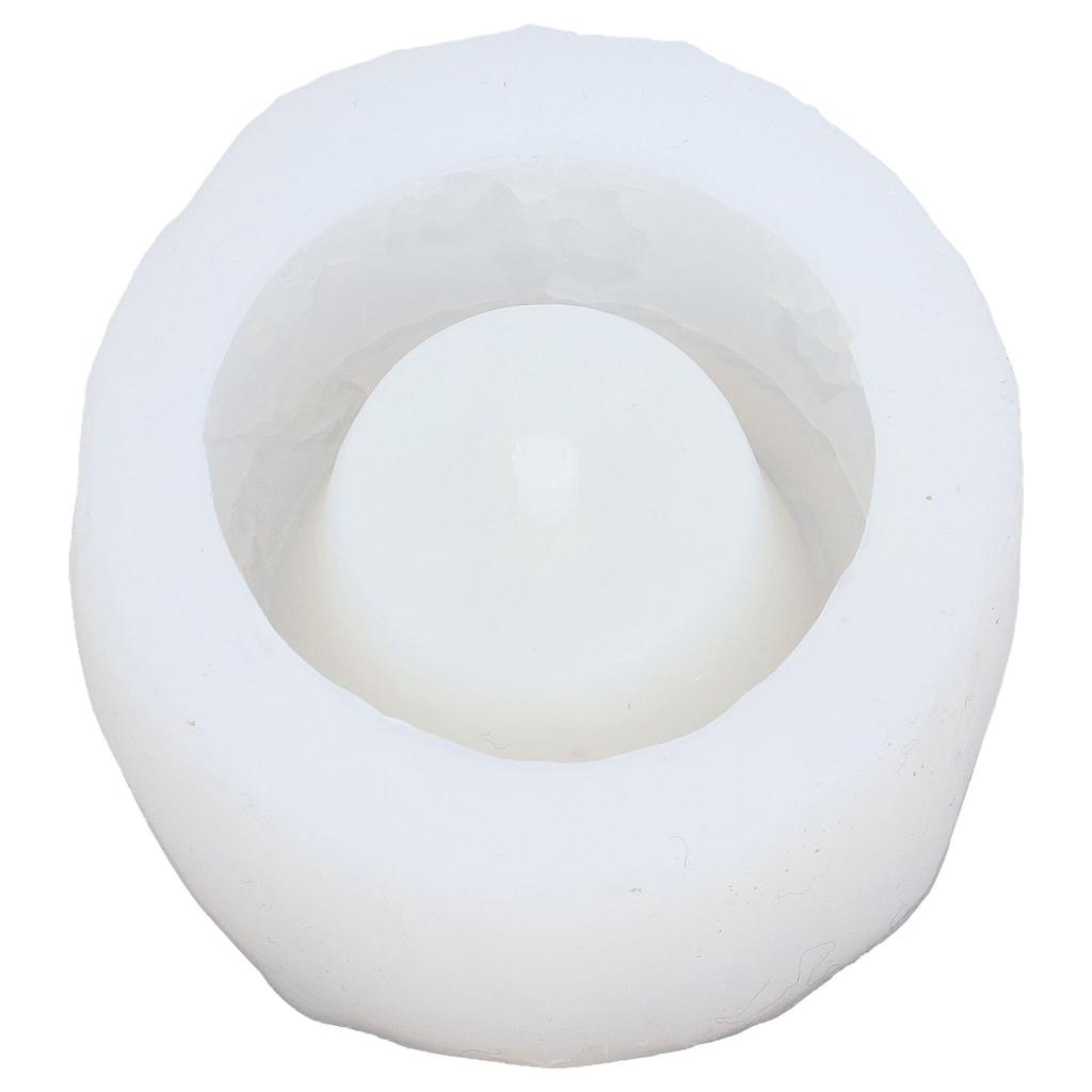 Форма для цветочного горшка, силиконовая круглая, многофункциональная, самодельная, для суккулентов, с дренажным отверстием для