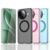 Magnetic Wireless Charging Case For Xiaomi Poco F7 Pro F7 Ultra Cover Candy Colors Transparent Back Shell Coque