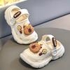 Girls Sandals Children Summer Baby Indoor Soft Bottom Toddler Non-slip Slippers Cartoon Boy Cave Shoes
