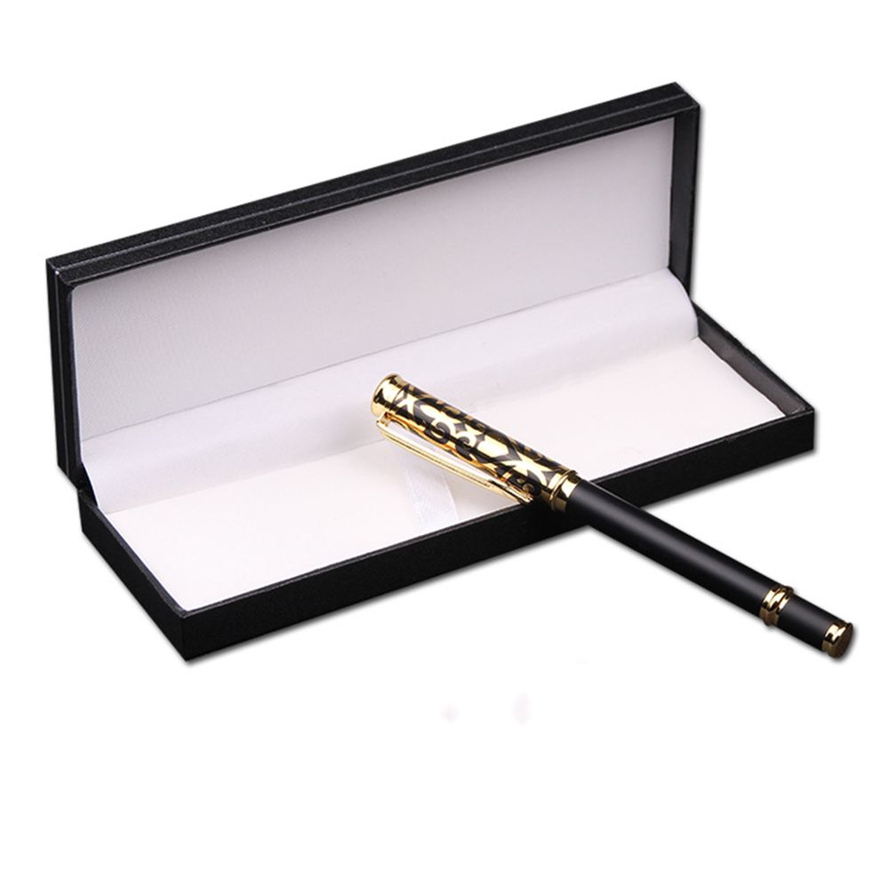 0,5 мм Подписи Письменные Принадлежности Канцелярские Черные Чернила Шариковая Ручка Подпись Металлическая Ручка-роллер