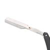 Carbon Steel Barber Hairdressing Razor Eyebrow Folding Shaving Knife Holder Tool