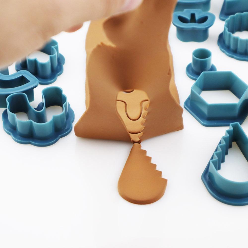 142pcs Different Shape Polymer Clay Cutters Set Stainless Steel Earring Making Cutters DIY Jewelry