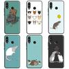 Милый Мультяшный Зверь Крыса Для Huawei Nova Y61 Y70 Y90 Y60 Y72 Y91 12s 12i 11i 7i 8i 9 10 SE P60 Pro P30 P40 Lite Чехол