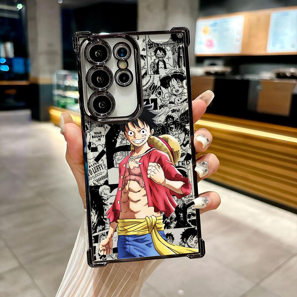 Чехол для телефона One Pieces Luffy Monkey D Coque для Galaxy S26 Ultra для Samsung S26 S25 S24 S23 S21 Ultra S20 FE S25 Plus Мягкий чехол