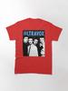 Ultravox New Wave Synth Pop Band Portrait Classic T-Shirt