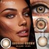FUNSACHY 1 Pair Brown Color Series Contact Lenses for Eyes Fashion Natural Lenses High Quality Soft Lens Cosmetics Pupils Yearly